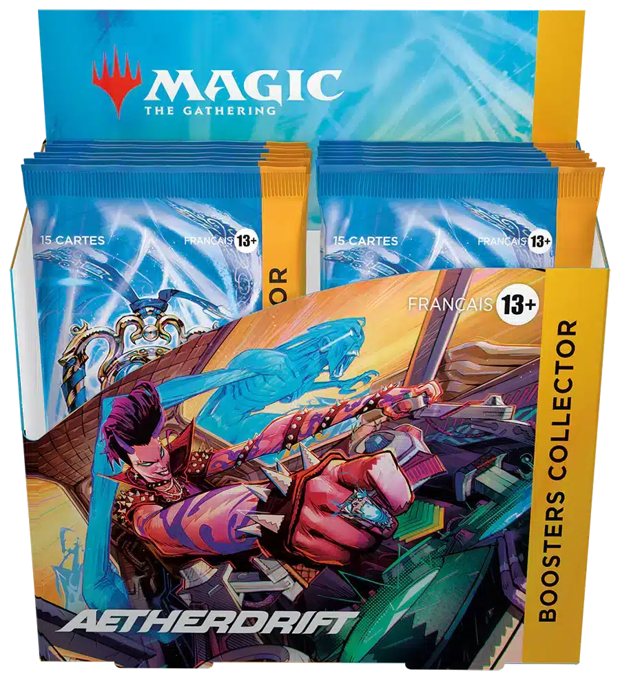 MTGDFT_FR_DspBx_Clctr_01_02 Aetherdrift - Display Collector - FR