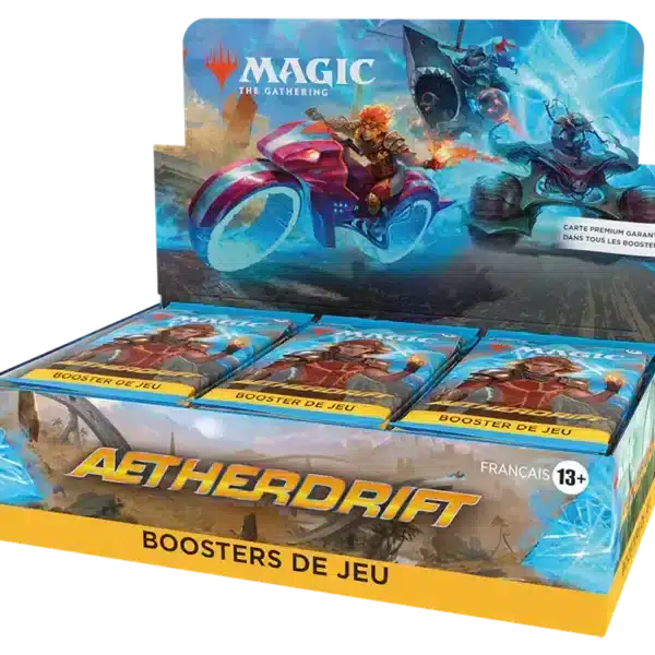 MTGDFT_FR_DspBx_Play_01_03 Aetherdrift - Display de Boosters de jeu - EN